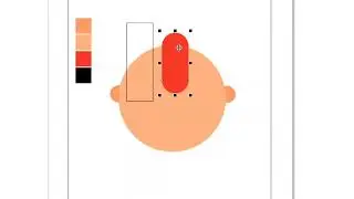 design a face of baby coreldraw 👼