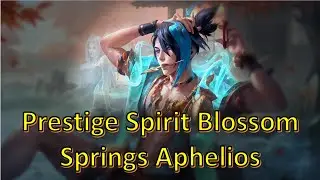 Trang Phục Aphelios Suối Nước N&oacute;ng H&agrave;ng Hiệu - Prestige Spirit Blossom Springs Aphelios  - Skins LOL