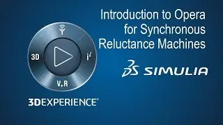 Short Introduction to Opera for Synchronous Reluctance Machines
