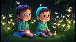 Five Tiny Fireflies Blinking Bright | Nursery Rhymes for Kids & Baby Songs Toddlers