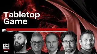 CISO Forum 2021 | Tabletop Game