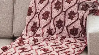 Crochet Moroccan Tile Afghan