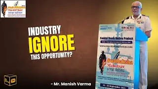 Indian Coast Guard Growth & Opportunities for Industry | Manish Varma at Swaraksha Mahotsav 2025