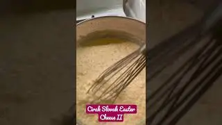 Slovak Easter Cheese (Cirak) Part II djmikiemike #djmikiemike45 #easter #eastercheese