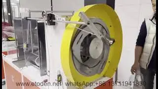 Clear Round tube side Gluing Machine ,PVC cylinder tube Making machine