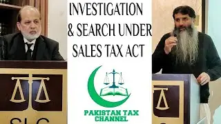 INVESTIGATION & SEARCH UNDER SALES TAX ACT
