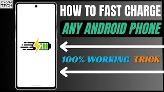 Как быстро зарядить любой телефон Android | Включите сверхбыструю зарядку Android
