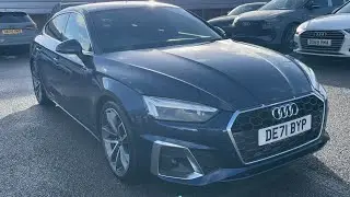 Approved Used Audi A5 Sportback S Line 35 TFSI - Crewe Audi