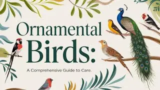 🐦✨ The Ultimate Guide to Ornamental Birds: Types, Care & Breeding Tips 🏡🌿