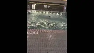 Swimming practice
