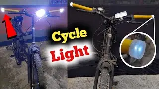 How To Make Cycle Bar End Light || How To Make Cycle Headlight || How To Make Cycle Light