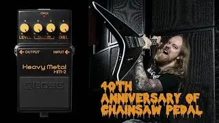 History of Boss Heavy Metal HM-2 Pedal (1983-2023), Made in Japan and Taiwan, 40th Anniversary.