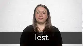 How to pronounce LEST in British English