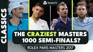 The Craziest Masters 1000 Semi-Final Lineup? 🍿 | Paris 2017 Highlights