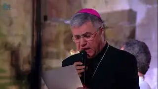 Intervento sul Carro dell’Arcivescovo di Palermo - 401° Festino di Santa Rosalia