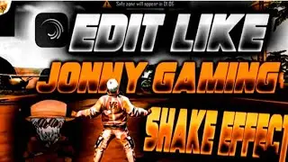 How To Edit Jonny Gaming Smooth Shake Effect || In Android | Free Fire Video editing Alight Motion
