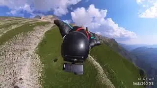 Epic Wingsuit Flight Over Stunning Mountain Landscapes
