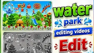 Water 🌊 park video editing  | Water Park stm Science technology Water Park 🏞️