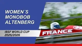 IBSF World Cup Altenberg - Women's Monobob - Heat 2