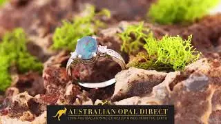 Opal Rings, Opal Wedding Rings, Black Opal Rings - Australian Opal Direct | Worldwide Shipping