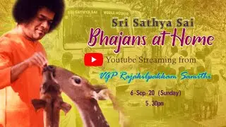 Live Bhajans from V.G.P Rajakilpakkam Samithi - 06/Sep/2020 (Sunday) @ 5.30 pm