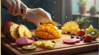 Ultimate Fruit Cutting ASMR for Sleep & Focus | No Talking