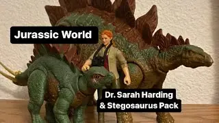 REVIEW! Jurassic World: Legacy Collection - Dr. Sarah Harding & Stegosaurus Pack