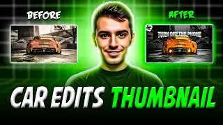 Haw To Make Car Editing Thumbnail In Photoshop | Thumbnail Tutorial | @ESHANEDITZ2.0