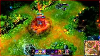 Lee Sin saves Vayne from Jinx Ult