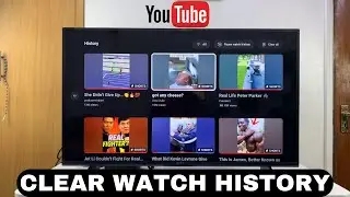 How To Clear (Delete) YouTube History On Smart TV