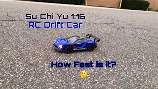 How Fast 💨 is this Cheap RC Street Racer/Drift Car?🤔- Su Chi Yu 16301 1:16 RC Drift Car