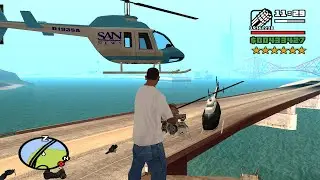 ⭐⭐⭐⭐⭐⭐SIX STARS WANTED LEVEL RAMPAGE WITH TANK | 6 STAR WANTED LEVEL ESCAPE IN GTA SAN ANDREAS