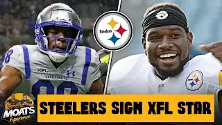 Terence Garvin Reacts To The Pittsburgh Steelers Signing XFL Star Wide Receiver Hakeem Butler