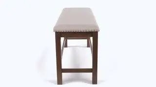 Moriville Double Upholstered Bench in Nutmeg Brown D631-09 by Ashley