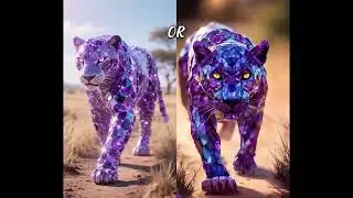 Big Cats + Gemstones: Shimmering Felines