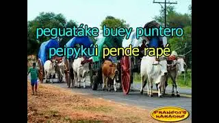 LA CARRETA CAMPESINA   KARAOKE FRANCOIS