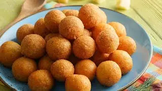 🤭Toti prietenii vin pe la mine cand gatesc aceste mici delicii de cascaval