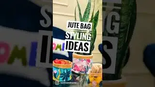 DIY||BEAUTIFUL WAY TO USE JUTE BAG||HOME DECOR IDEAS