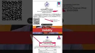 Validity of Caste,income & resident certificate in odisha #educationalvideo