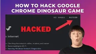 Google Dinosaur Game Hacks (How to get High score in Dinosaur game)