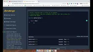 Creating Javascript objects one | Javascript Challenger #5