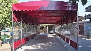 Yes this tent is with wheels, you can move it easily!