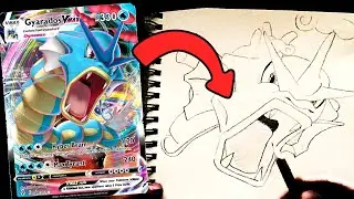 3 Minute Pok&eacute;mon Card Challenge - Gyarados VMAX