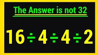 Most people Get This Simple math Question WRONG! | Simplify PEMDAS BODMAS rules 