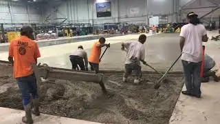 Pouring deep concrete in Tulsa, OK