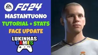 EA FC 24 | Mastantuono | Real Madrid | stats | pro clubs | tutorial | look alike | how to create
