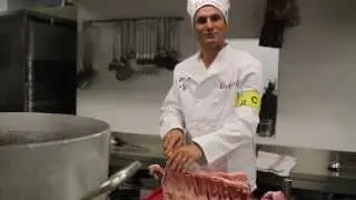Ristorante Botinero :in cucina con Zanetti e Cambiasso. Ricetta:la cotoletta del Capitano