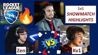 Zen vs Kv1 '1v1 RL Showmatch HIGHLIGHTS'  Best of 7 Series