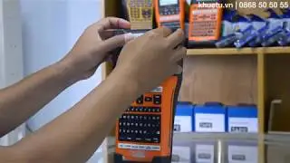 HDSD máy in nhãn Brother PT-E300/E500/E550W - P1 - Giới thiệu các phím chức năng & In nhãn General