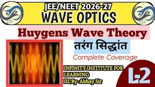 L2: Huygens Wave Theory (हाइगेन का तरंग सिद्धांत)